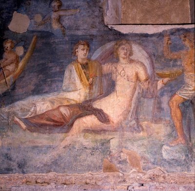 Detail of a Fresco by Unknown